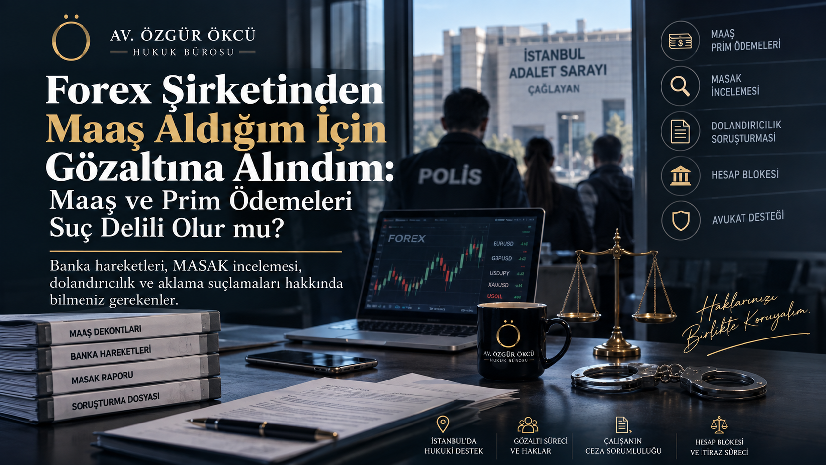 Forex Şirketinden Maaş Aldığım İçin Gözaltına Alındım: Maaş ve Prim Ödemeleri Suç Delili Olur mu?