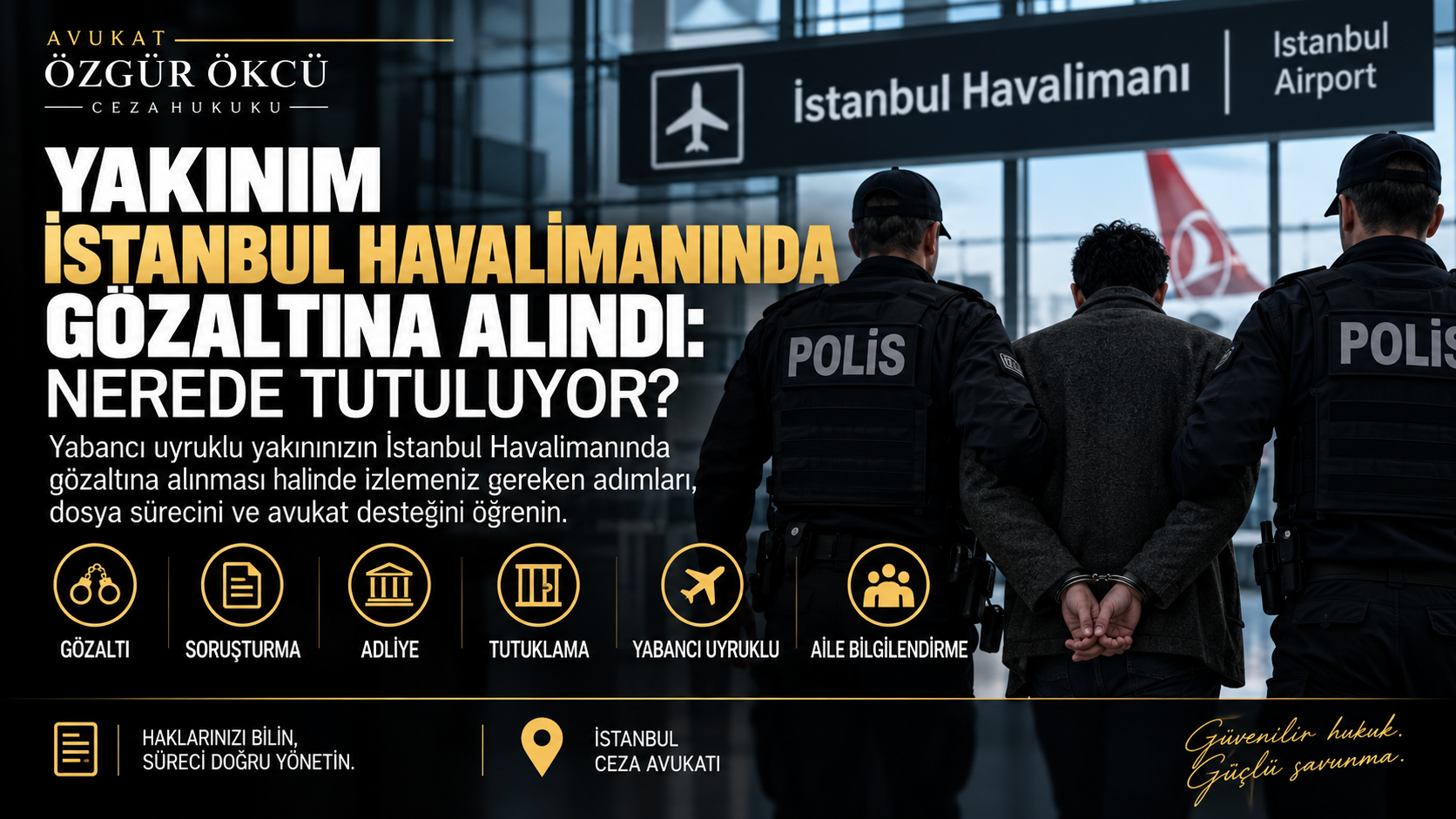 Yabancı Uyruklu Yakınım İstanbul Havalimanında Gözaltına Alındı: Nerede Tutuluyor?