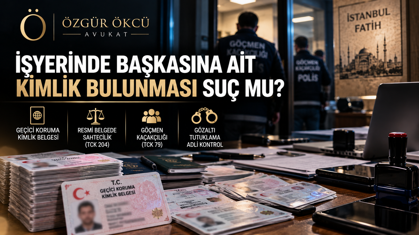 İşyerinde Başkasına Ait Geçici Koruma Kimlikleri Bulundu: Tutuklama Sebebi mi?