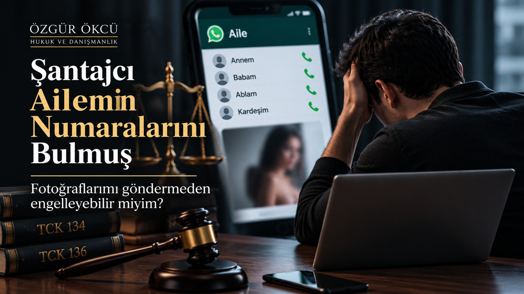 Şantajcı Ailemin Telefon Numaralarını Bulmuş: Fotoğraflarımı Göndermeden Engelleyebilir miyim?
