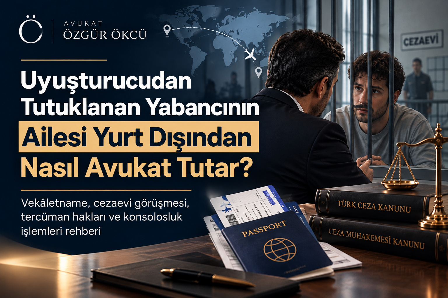 Uyuşturucudan Tutuklanan Yabancının Ailesi Yurt Dışından Nasıl Avukat Tutar?