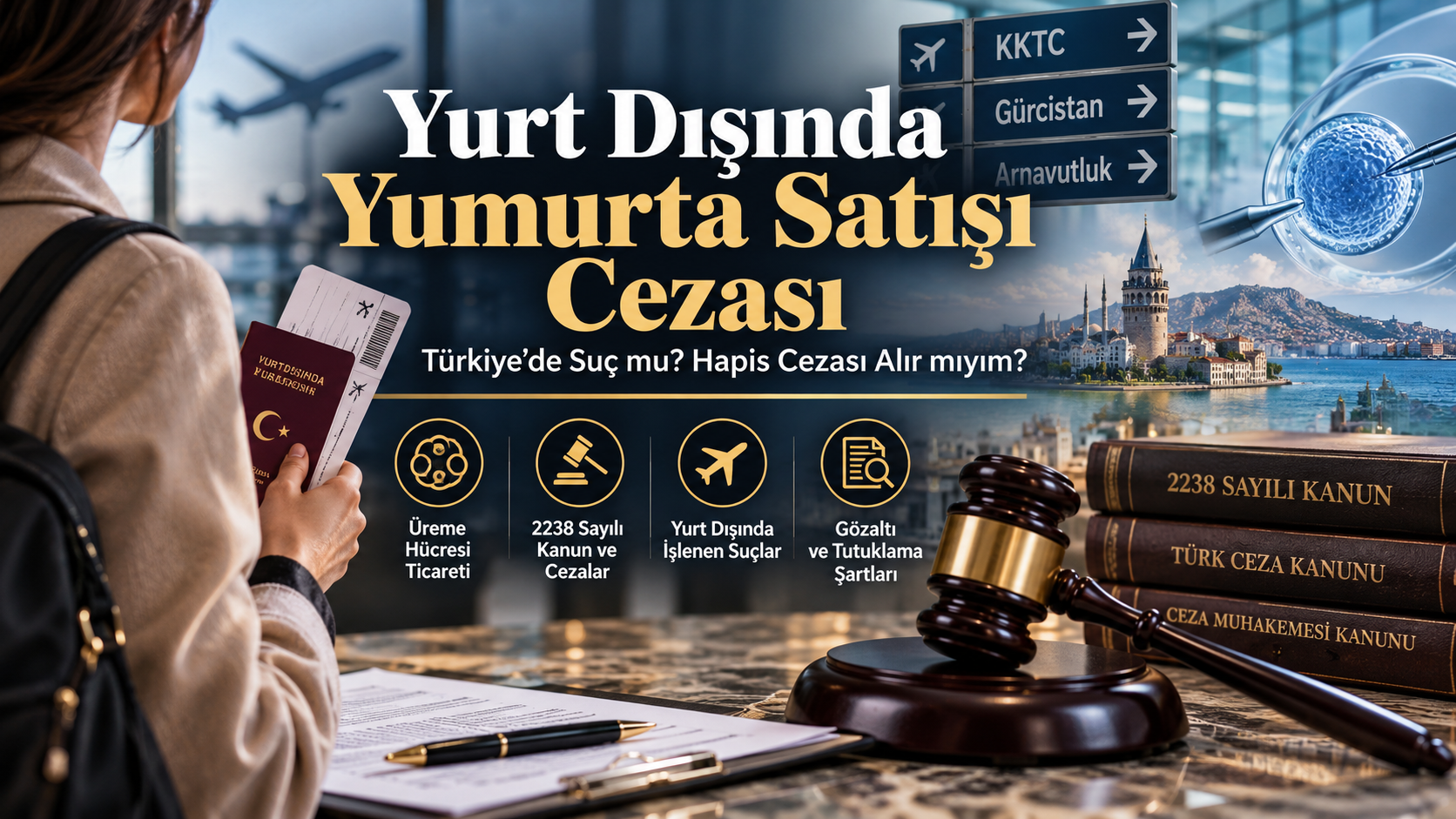 Yurt Dışında Para Karşılığı Yumurta Sattım: Türkiye’de Hapis Cezası Alır mıyım?